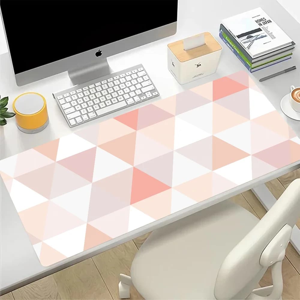 Pink Beautiful Design Large Mouse Pad Gaming Mousepad PC Gamer Computer Office Mouse Mat Keyboard Mat Desk Pad Laptop Mausepad