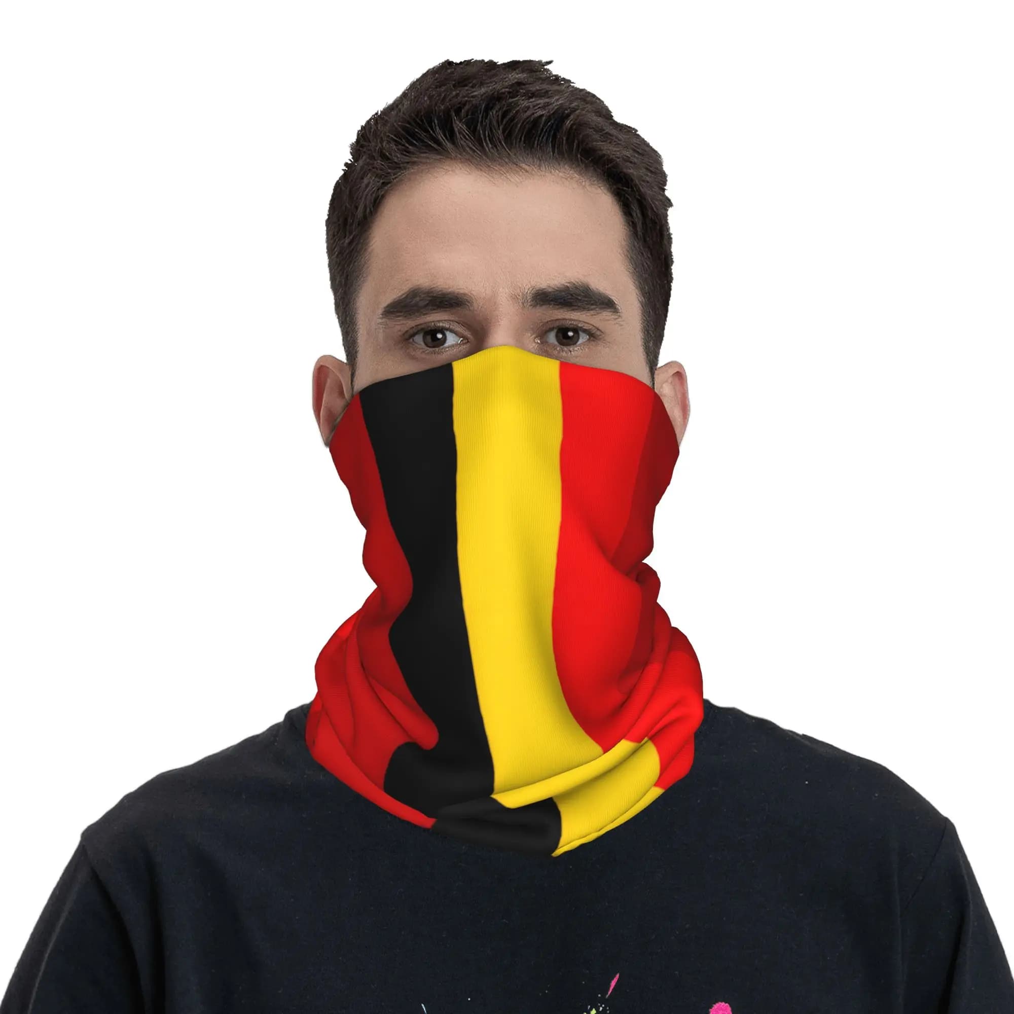 Bandana Multifunzione Unisex Antivento per Tifosi di Calcio - Maschera Copriviso da Club