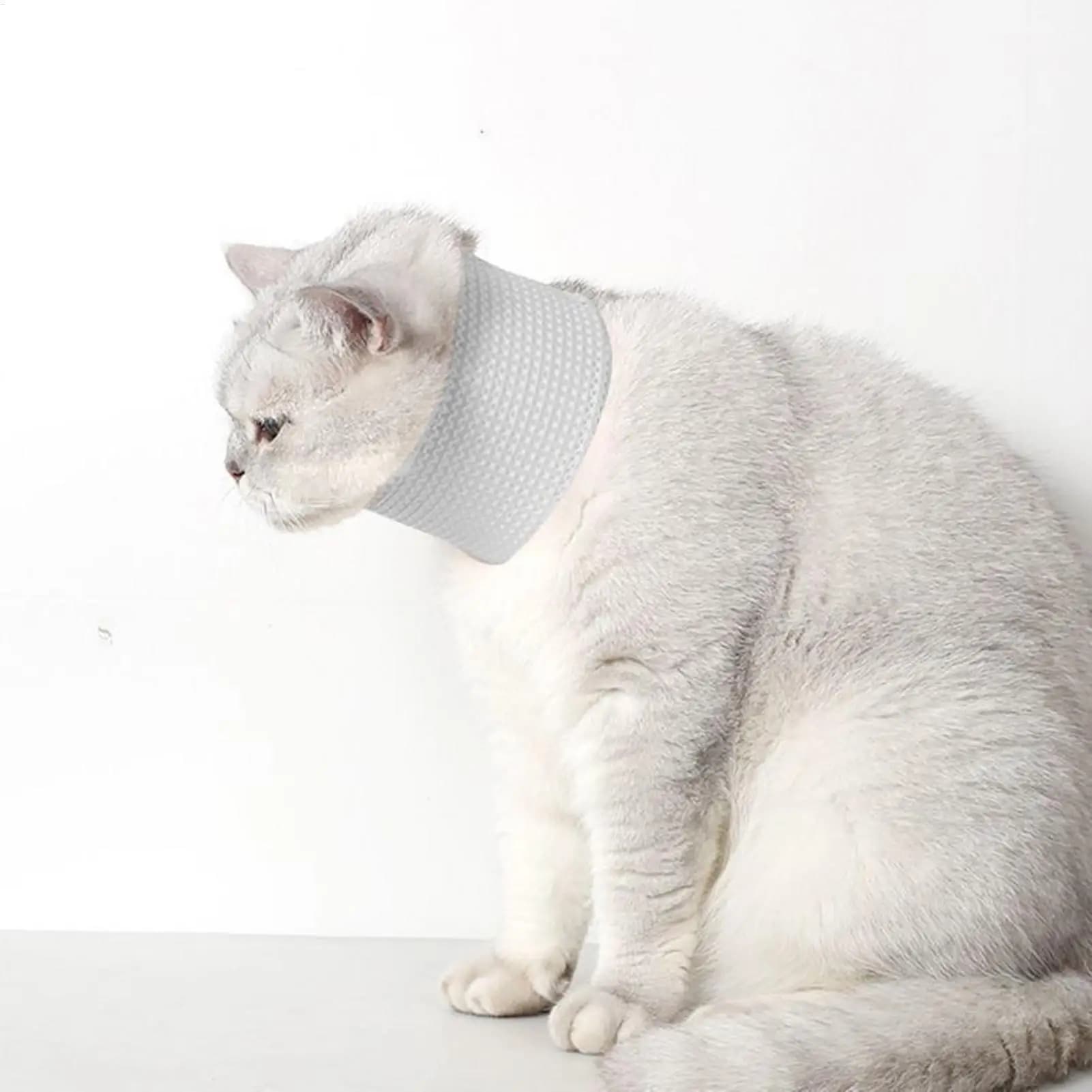 Collare Elisabettiano Traspirante, Confortevole e Regolabile per Cani, Cuccioli, Gattini e Razze Piccole