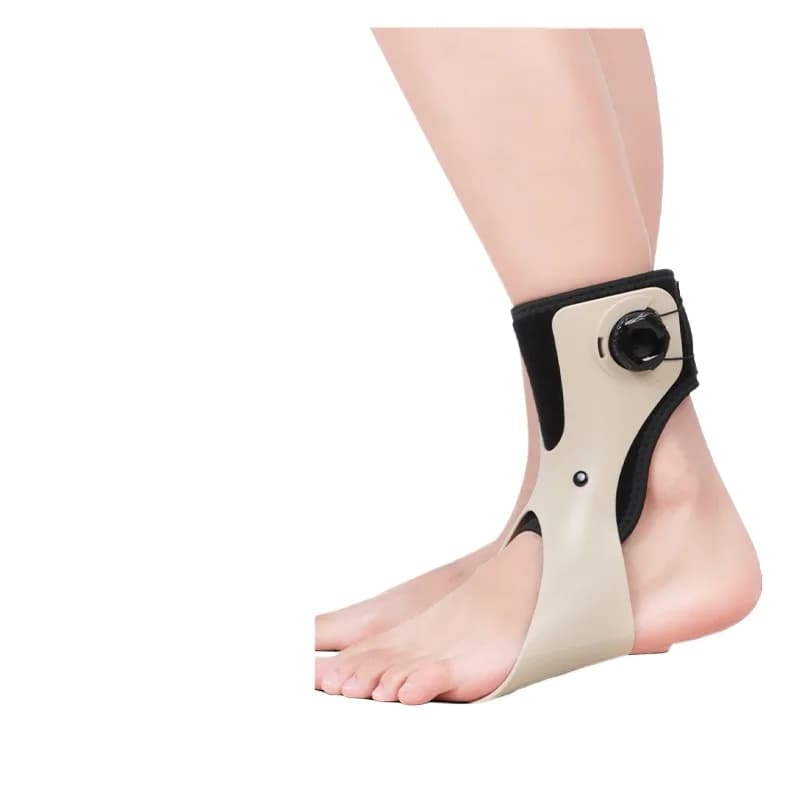 Ortesi per caduta del piede con supporto per caviglia per la correzione di varo e valgo, tutore per riabilitazione dell'ictus dell'emiplegia, disponibile