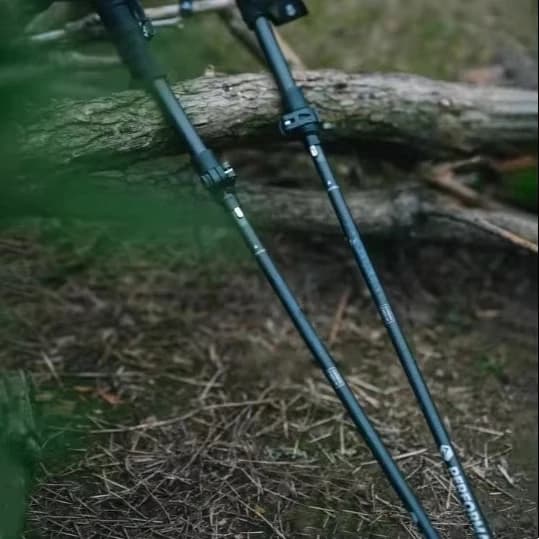 Professional Carbon Fiber Trekking Pole with Wings Foldable and Anti-Slip Climbing Hiking Stick EVA Handle