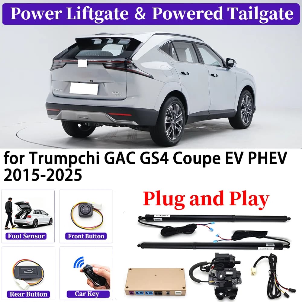 Per Trumpchi GAC GS4 Coupe EV PHEV 2015-2025 Auto Kit Portellone Elettrico Automatico Smart Auto Sistema Portellone Elettrico Plug and play