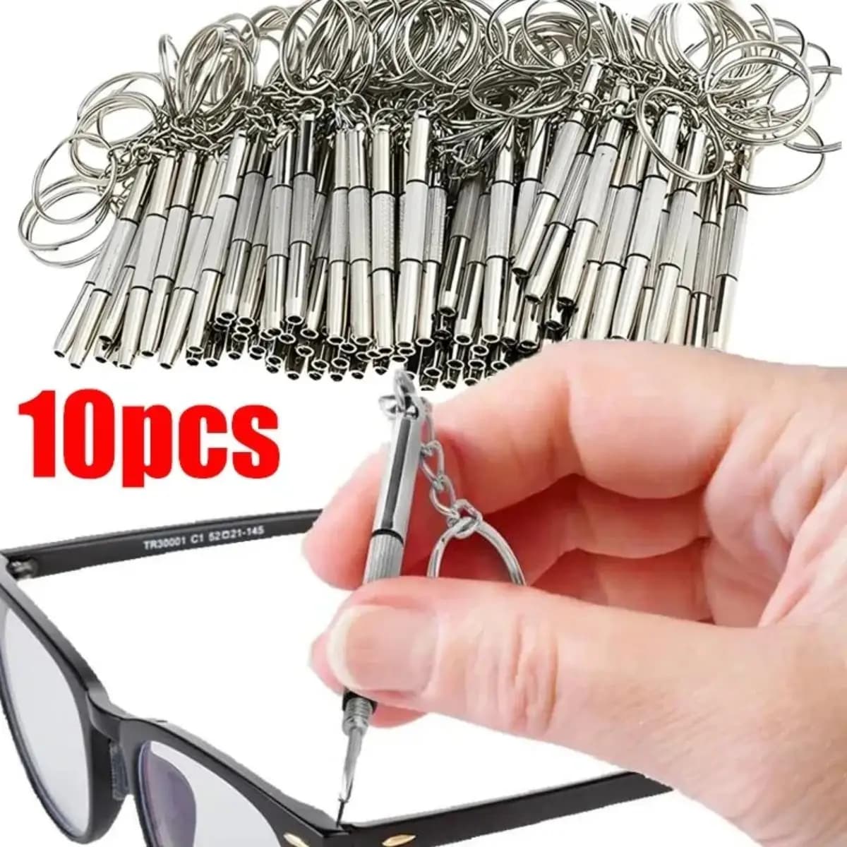 1/2/10pcs Mini 3 in1 Screwdriver Optical Eyeglasses Clock Wallet Clock Repair Kit Practical Hand Tool For Home
