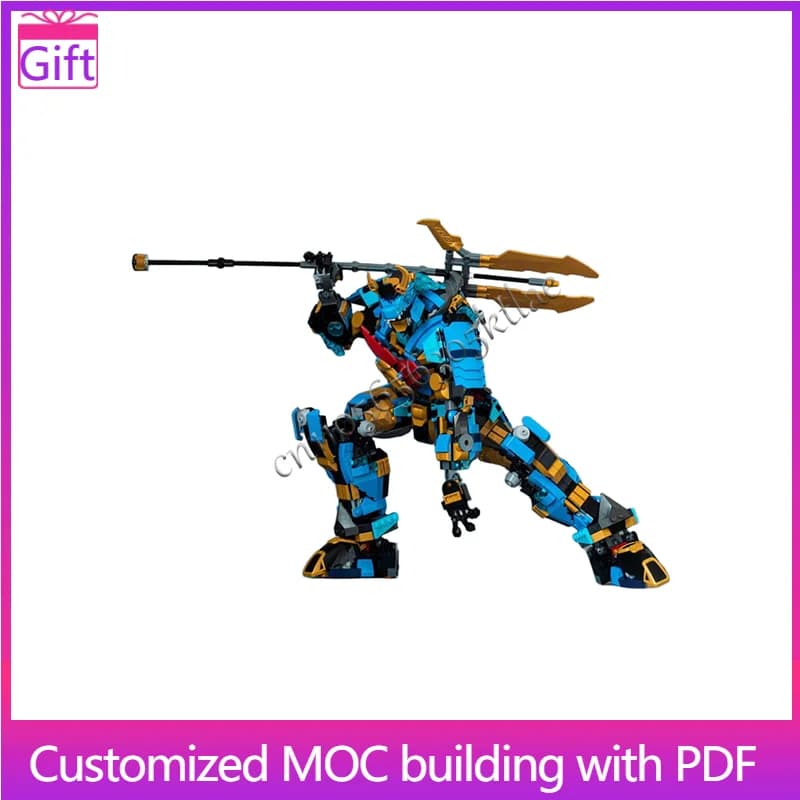 1211 pezzi di vendita caldi MOC mattoni da costruzione personalizza robot di lusso modello di blocco bambini educativi assemblaggio fai da te giocattoli regalo di compleanno