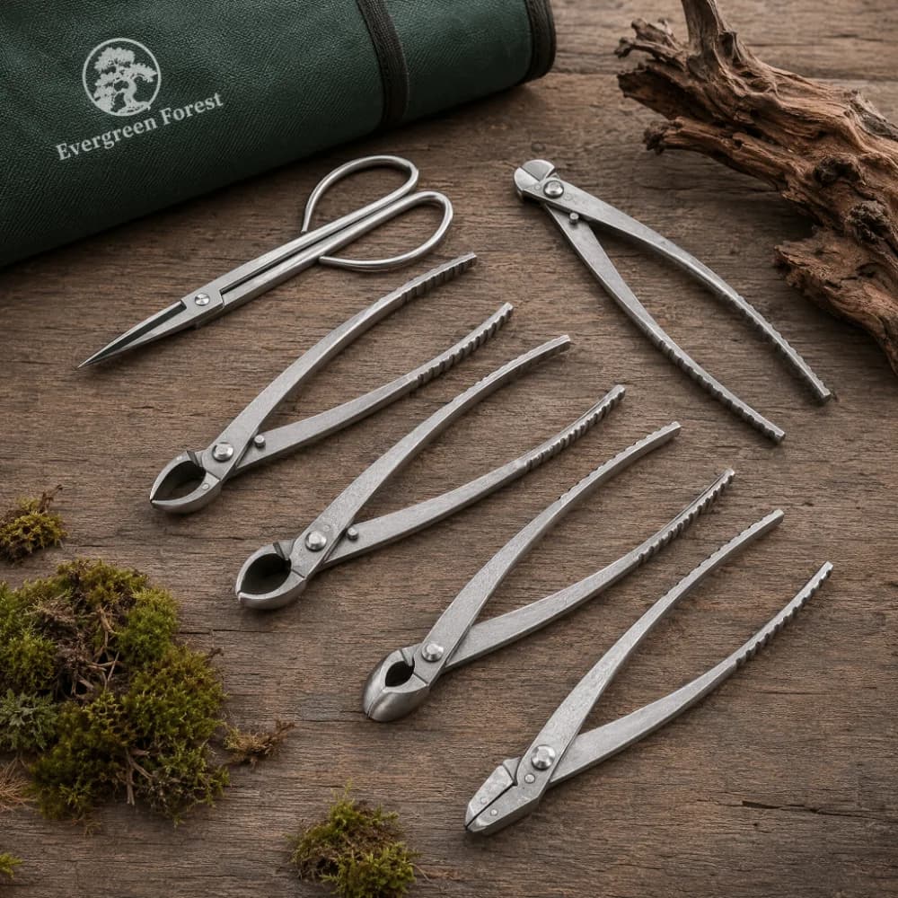 Hand Pruner Stainless Steel Bonsai Tools Anti-slip Multifunctional Pruning Shears Portable 21cm Tree Pruner Potted Plant