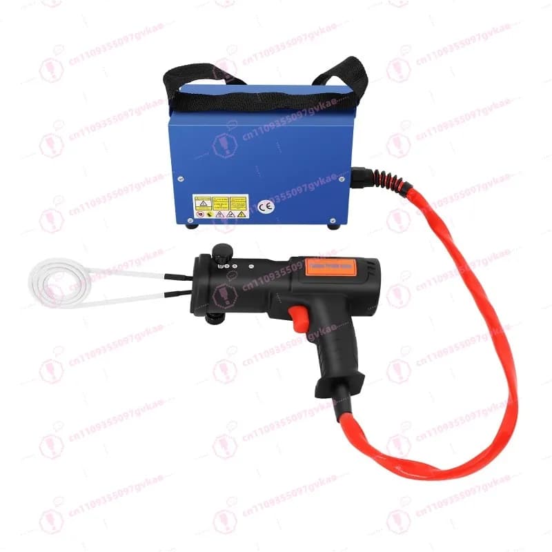 Riscaldatore a Induzione Magnetica 220V 1500W Senza Fiamma, Strumento di Riparazione Bulloni, Set di Utensili con 4 Bobine di Riscaldamento