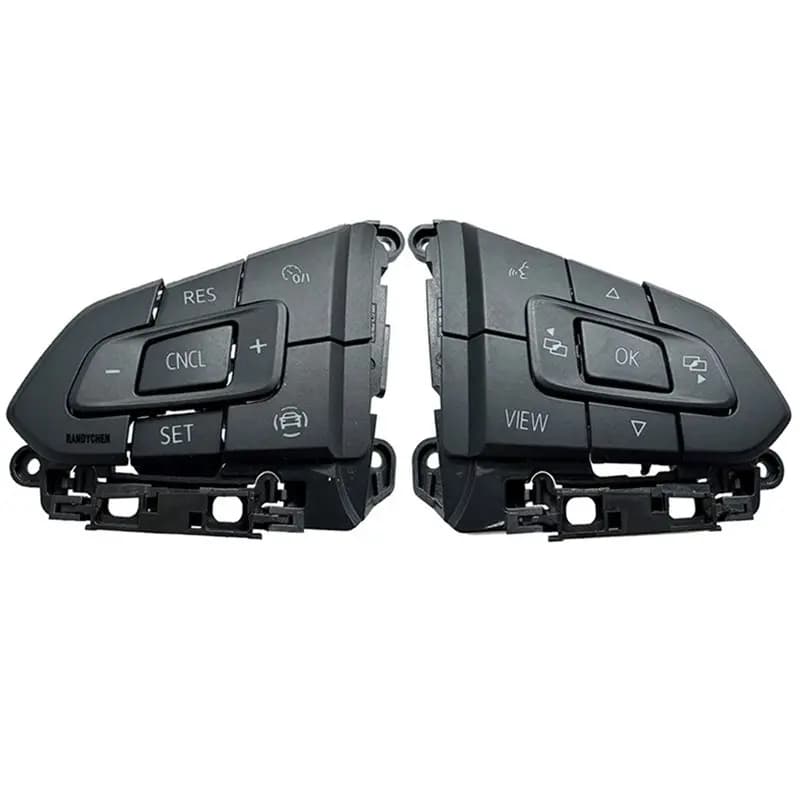 For VW Golf 8 2020-2021 T-Cross Tiguan Passat B8 Steering Wheel Switch Button Bezel Cover G8AJKZZCPZ G8AJKZYCPZ Car Part