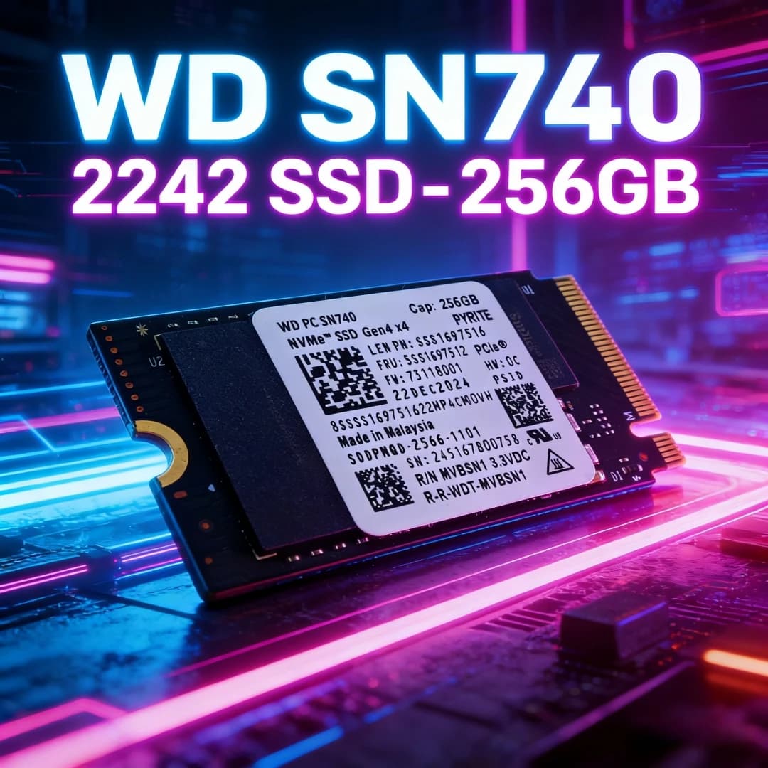 WD SN5000S 512 GB e SN740 1 TB 2 TB NVMe PCIe 4.0x4 M.2 2230 SSD per Steam Deck Microsoft Surface ProX e SN740 2242 256 GB