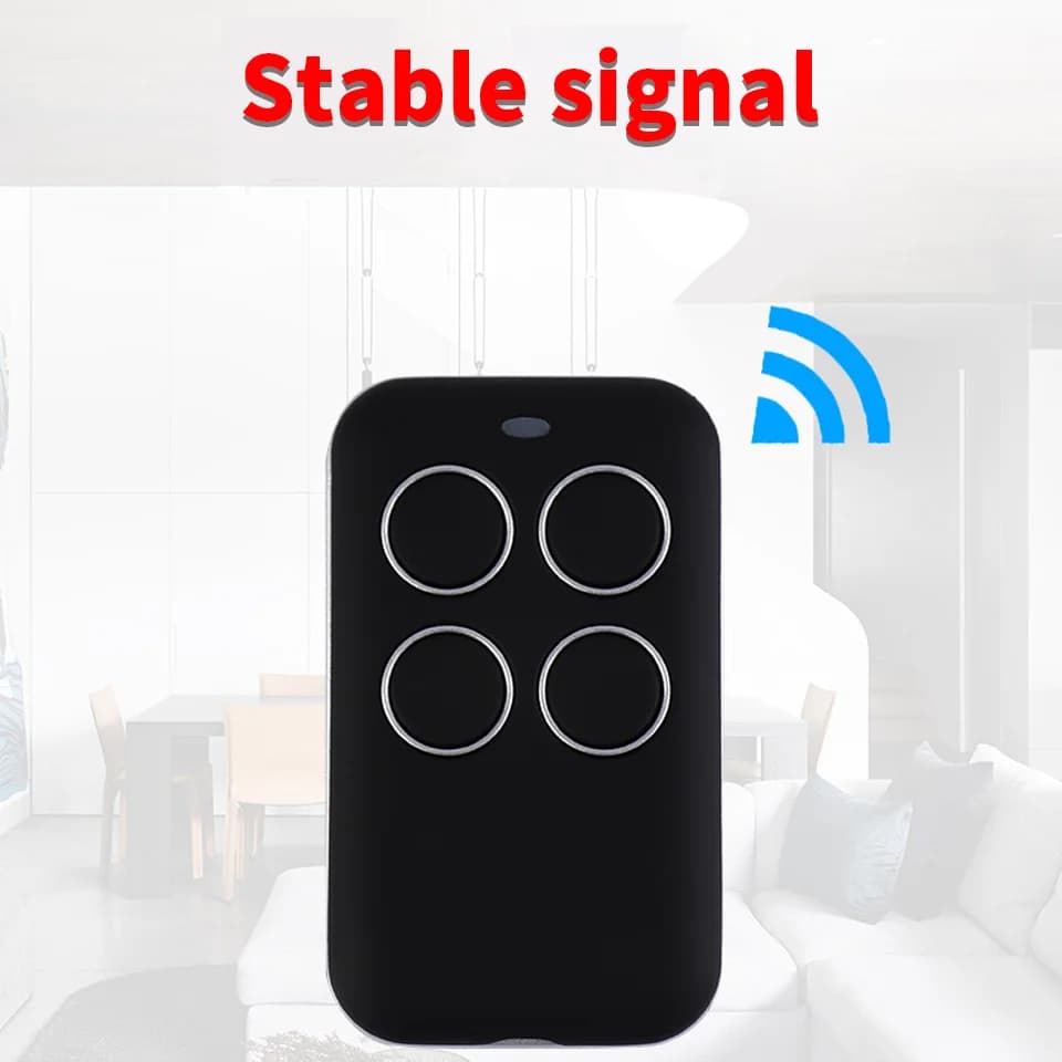 Telecomando per porta del garage Duplicatore Rolling Code 433,92 MHz Trasmettitore multifrequenza universale 250-913 mhz Portachiavi per cancello