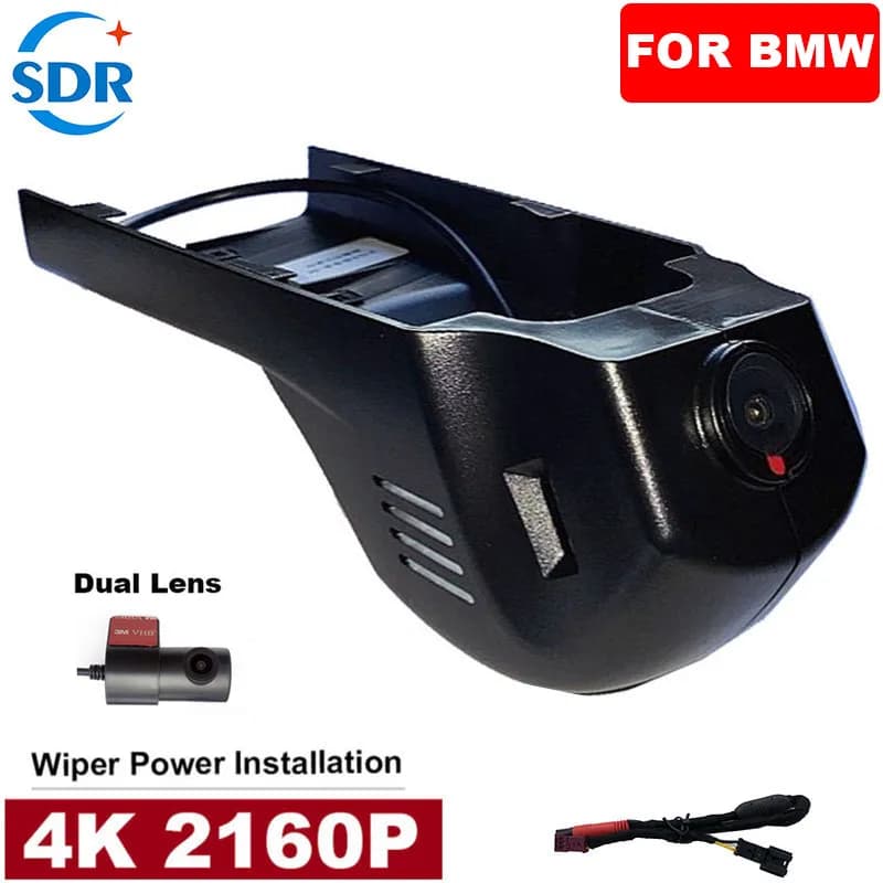 4K UHD Plug and Play Wifi DVR per auto OEM BMW Videoregistratore per BMW 1/2/3/5/7 Serie X1/X3/X5 f10 f15 f20 f25 f30 dal 2013 al 2023