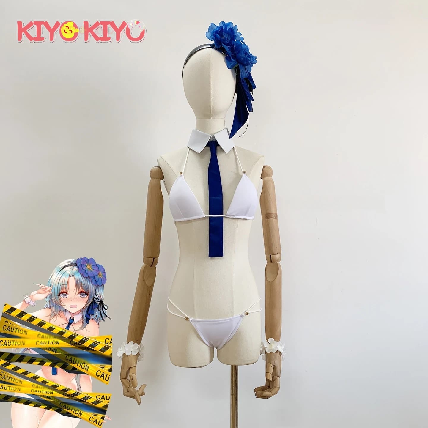 KIYO-KIYO Custom size made Azur Lane FFNF Alsace Cosplay costume Game Alsace Summer Bikini Female Halloween Costume