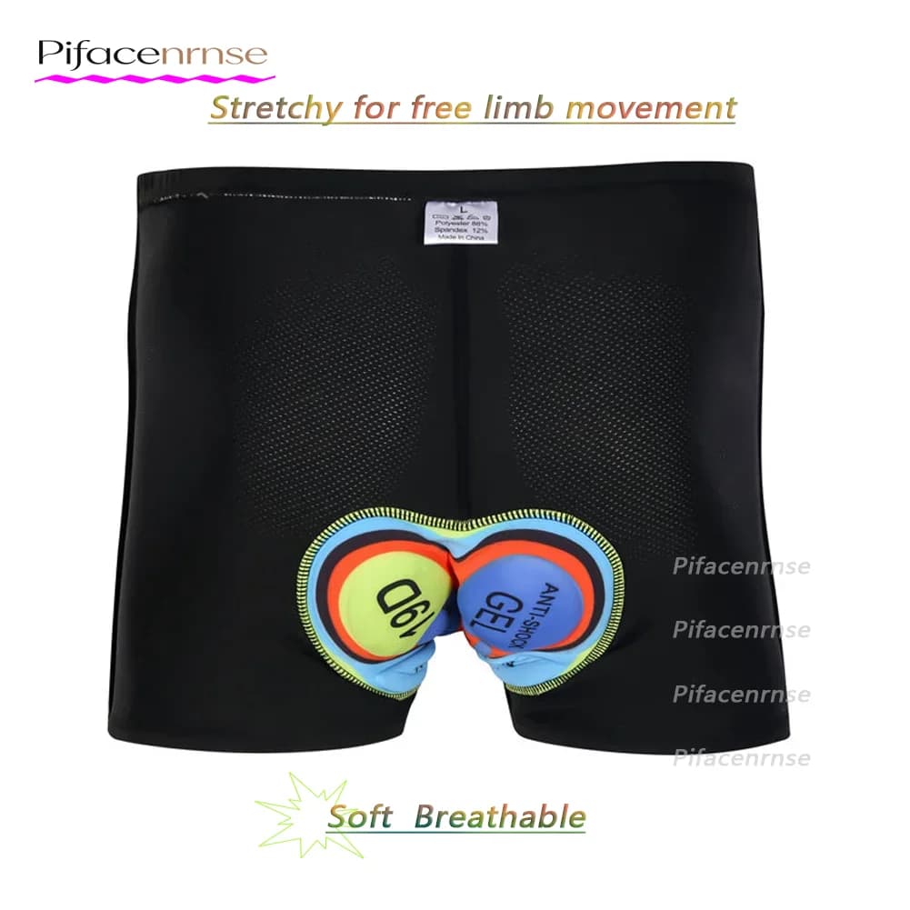 2022 Upgrade Breathable Cycling Shorts Cycling Underwear Gel Pad Shockproof Bicycle Underpant MTB Road Bike Underwear Man Shorts