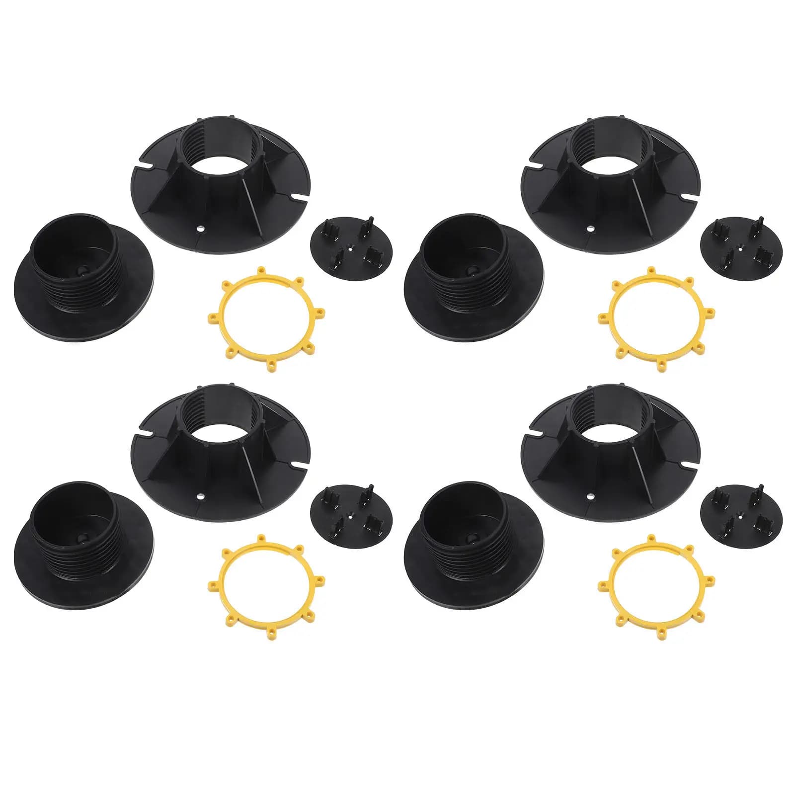 Adjustable Piedistallo for Outer Floors, Stand for Terraces and Gardens with Height Adjustment