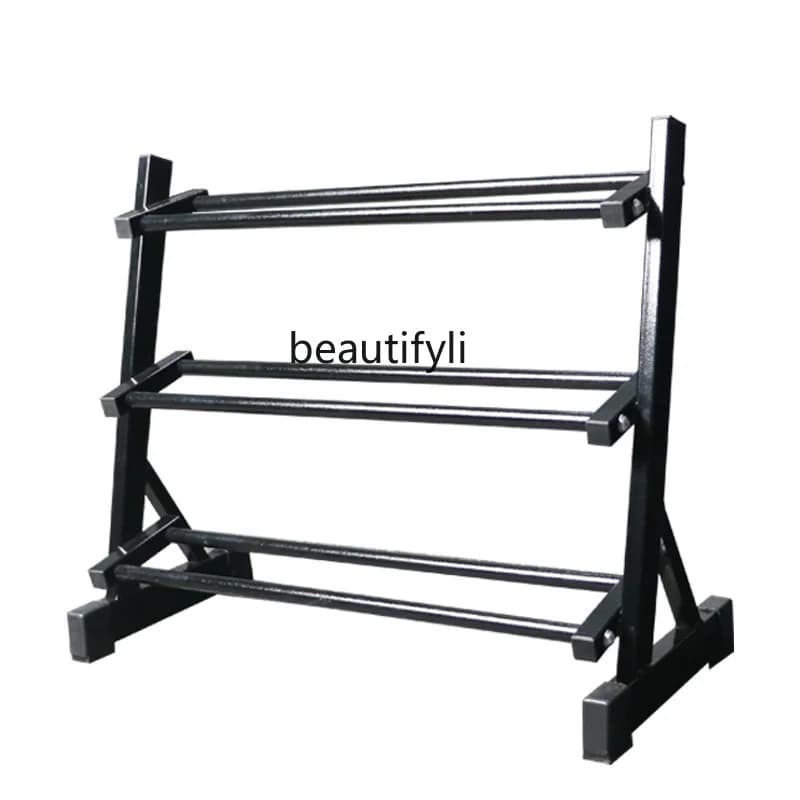 Household bracket with handlebar support, three-layer positioning rack, small adjustment for handlebar racks