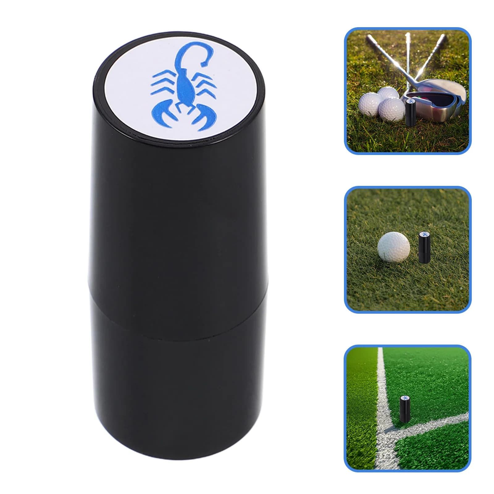 Strumento per Marcatura Palline da Golf ad Alta Efficienza, Timbro Personalizzato Sensibile alla Luce, Senza Sbavature per Condizioni Umide e Uso Esterno