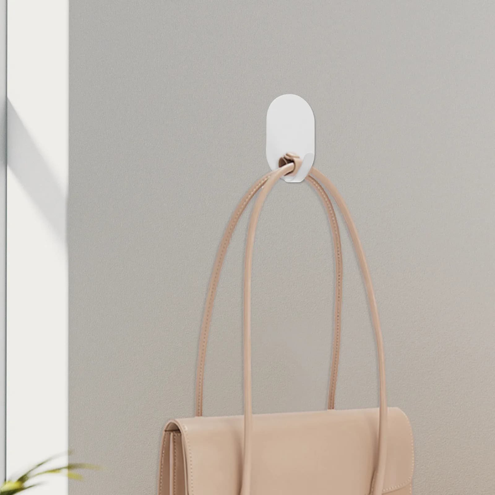 Bathroom Hooks Adhesive Wall Coat Hanger for Shower Hangers Towel Rack Backpack