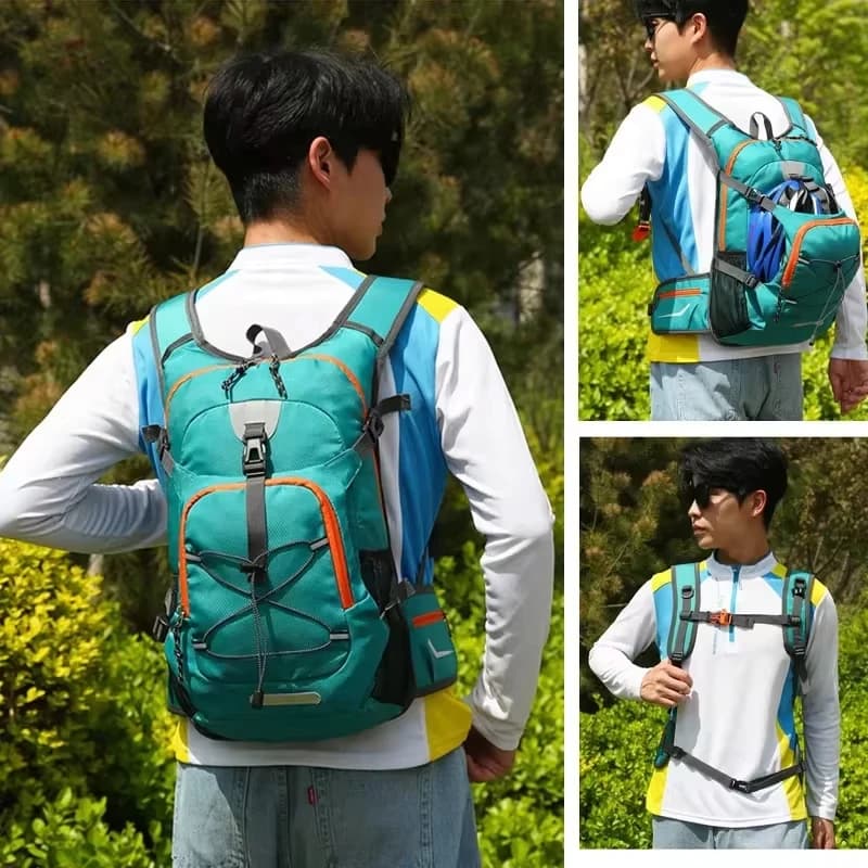 Oudoor Camping Climbing Hydration Backpack Travel Sports Hiking Cycling Mountaineering Rucksack Ultra-Light Hydro Water Daypack