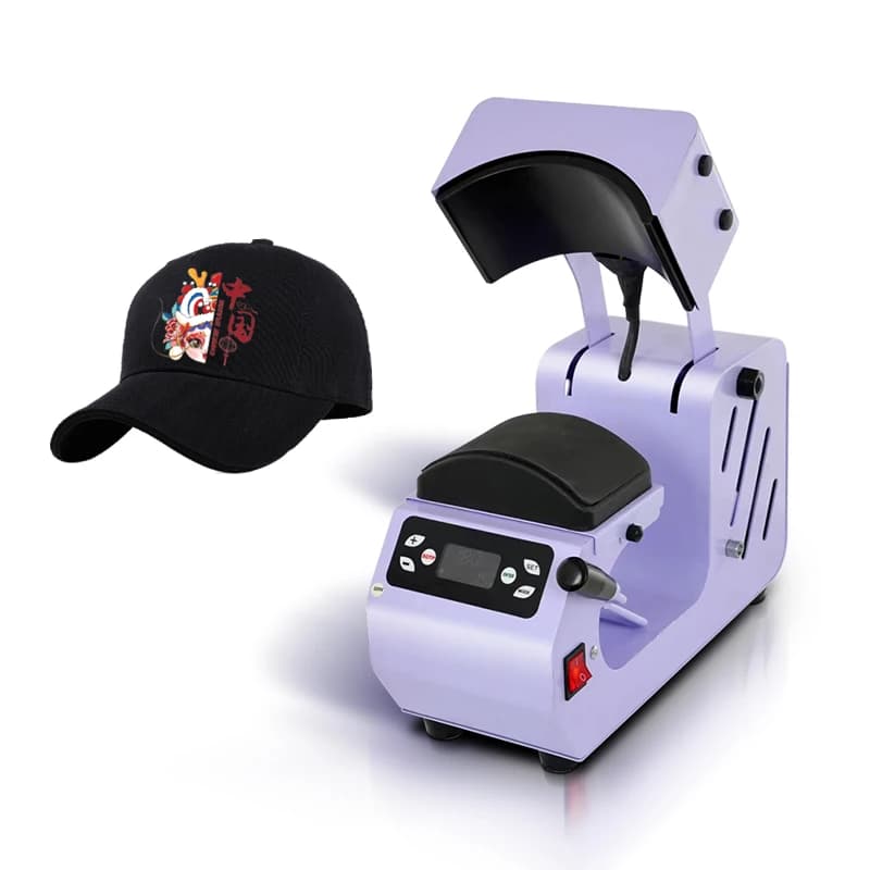 Macchina per Stampa a Trasferimento su Cappelli in Vendita, Pressa a Caldo DTF per Carta Sublimatica, Film PET DTF per Loghi e Motivi Fai-da-Te su Cappelli