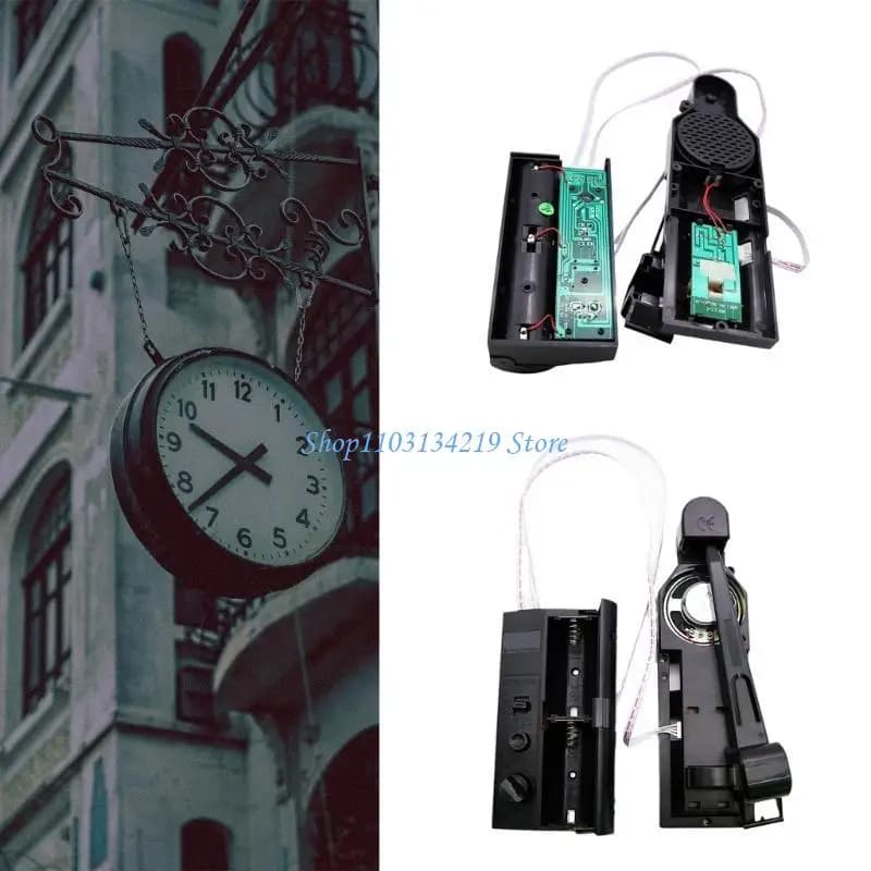 N5KC Wall clock set parts watch Movement watch with mechanism of the music box