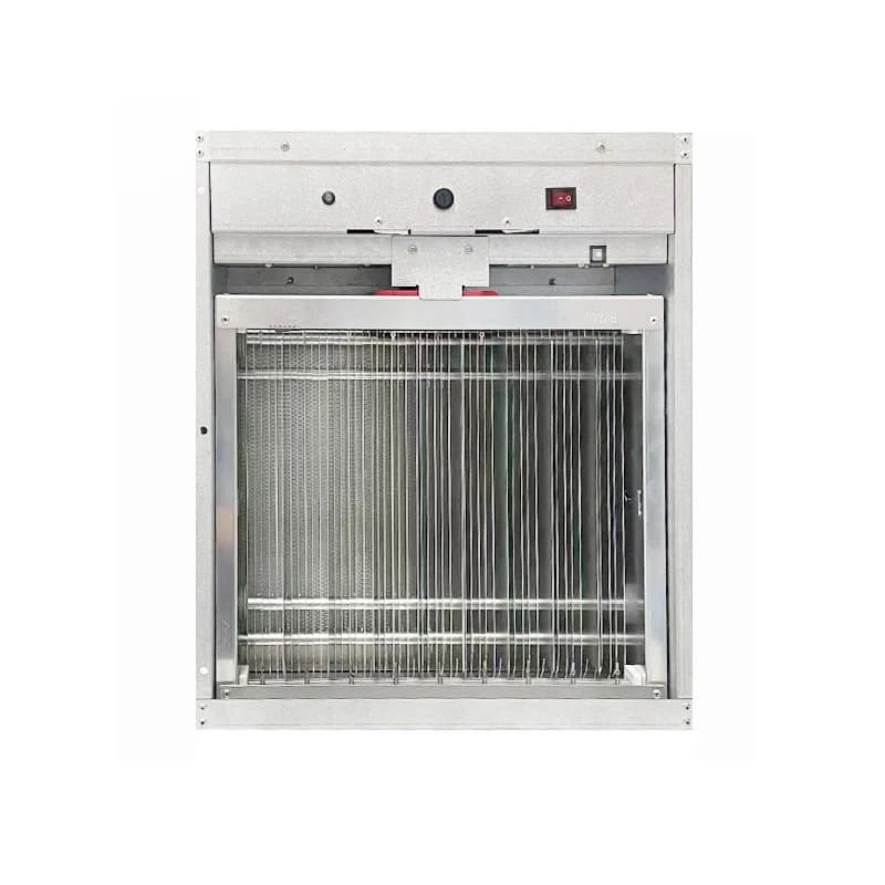 Purificatore precipitatore elettrostatico ad alta tensione - disinfezione del dispositivo di purificazione dell'aria al plasma elettrostatico piatto con scatola del condizionatore d'aria