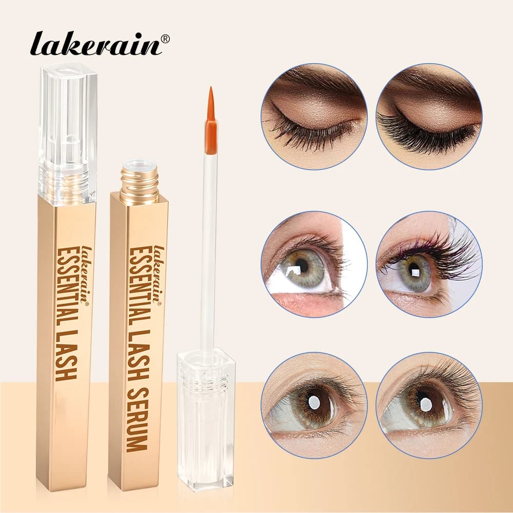 Essential Eyelash Serum Lengthening Nourishing Care Eyelashes Easy to Absorb Natural Curling Thickening Oil-free Eyelash Essence