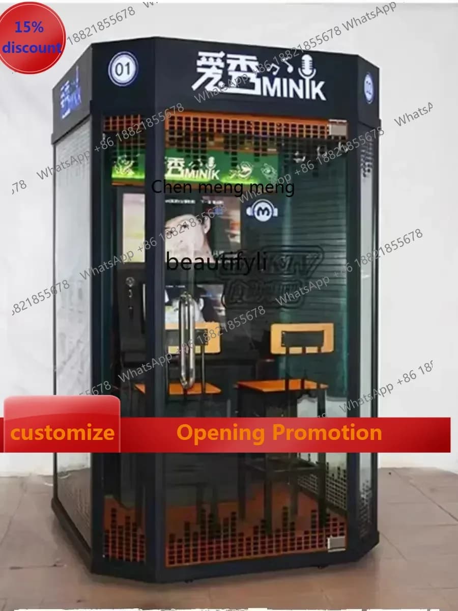 SS 7304nuovo stile Macchina da canto sala di canto casa karaoke stanza insonorizzata muto piccolo magazzino di apprendimento cabina telefonica