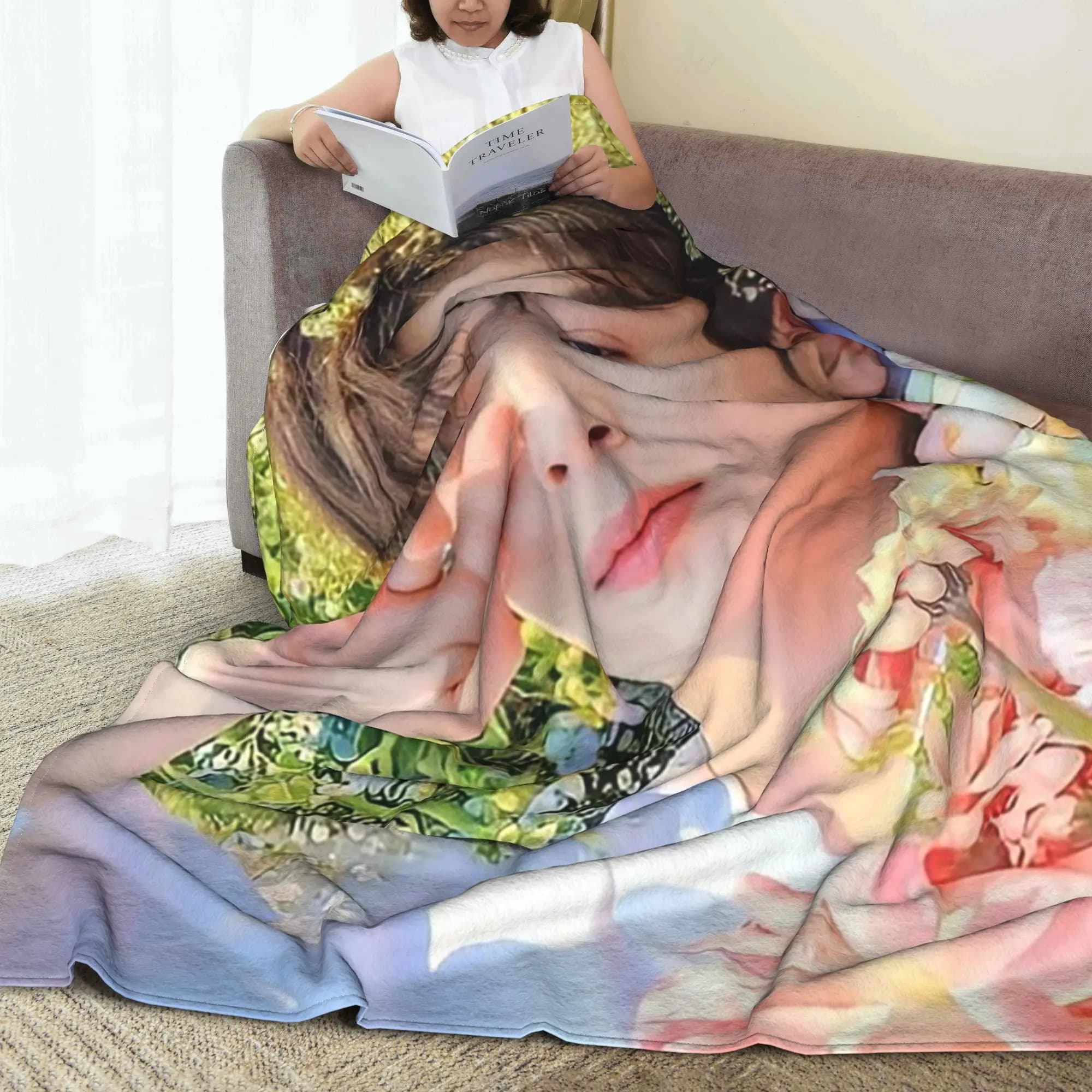 Cha Eun Woo Blankets Super Soft Fleece Sofa Throw Blanket for Home Bedroom Outdoor Throws Bedspread Quilt
