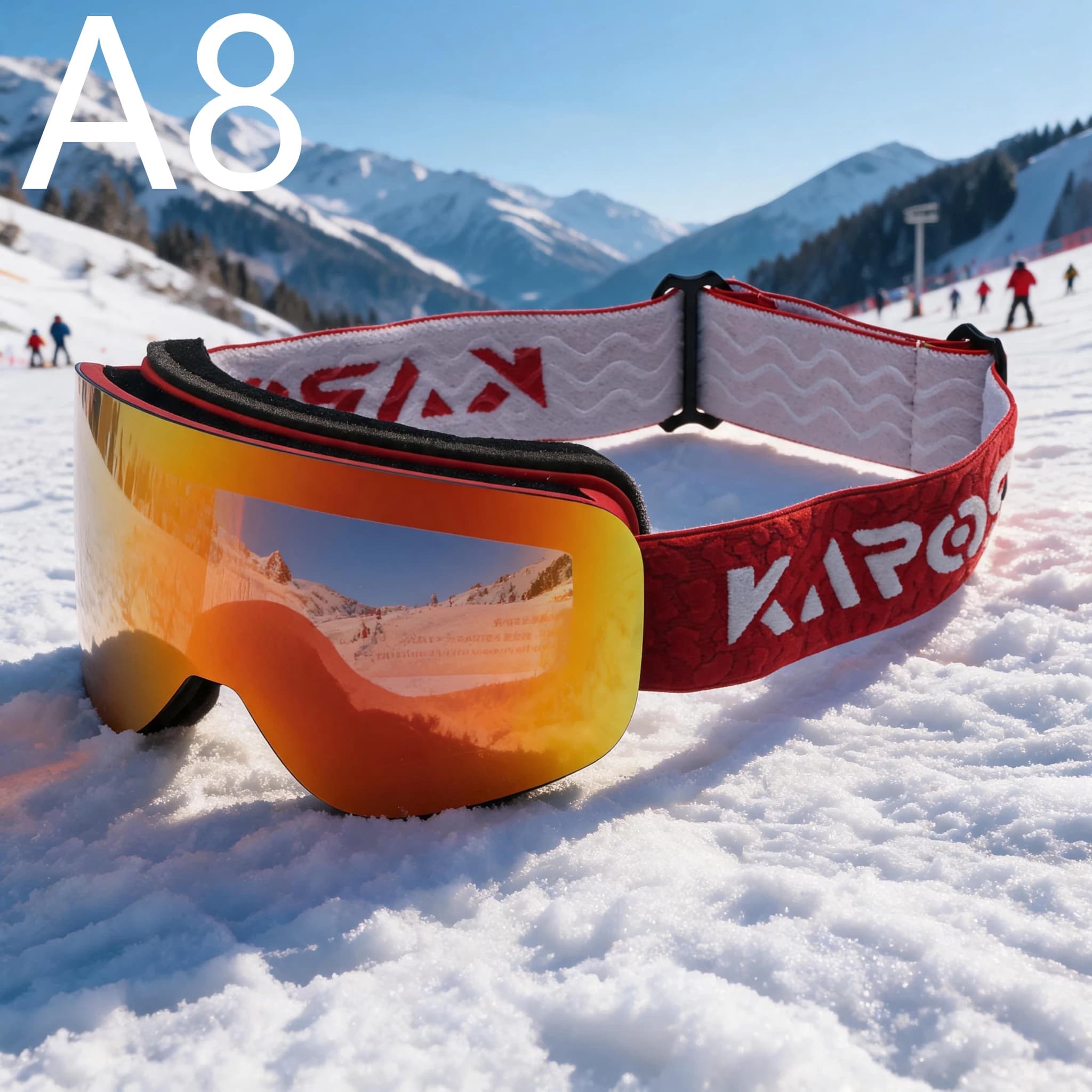 Premium Adult Double‑Layer Anti‑Fog Ski Goggles, HD Wind‑Dust‑Proof UV400 for Skiing Cycling Mountaineering Snow Sports
