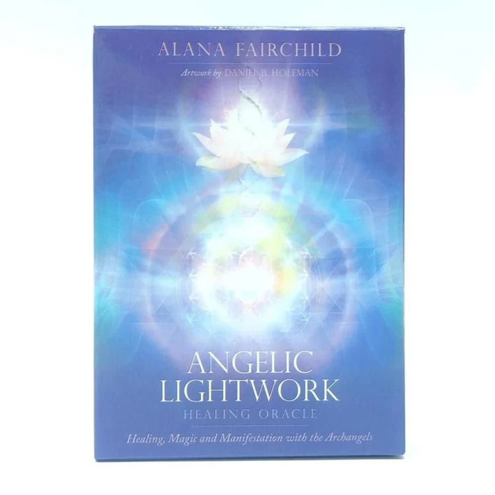 45 pcs Angelic Lightwork Healing Oracle Card Games 10.5*6.5cm