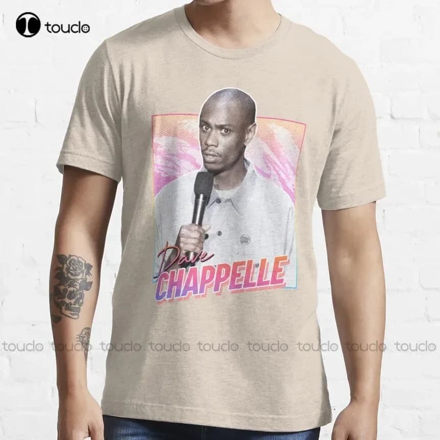 Dave Chappelle - 80S Design Essential T-Shirt Men'S Golf Shirts Custom Aldult Teen Unisex Digital Printing Tee Shirt Xs-5Xl