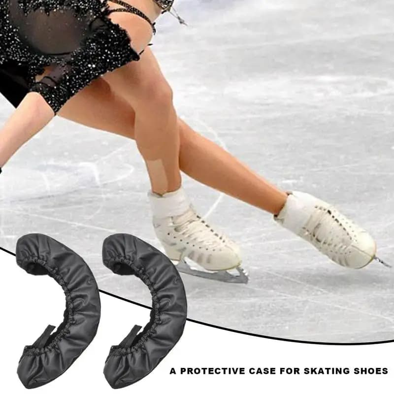 Coperture per pattini da ghiaccio Sport Protezioni protettive invernali Copertura per pattinaggio su ghiaccio Soakers Copertura Protezioni per pattini da hockey invernale per giovani uomini adulti
