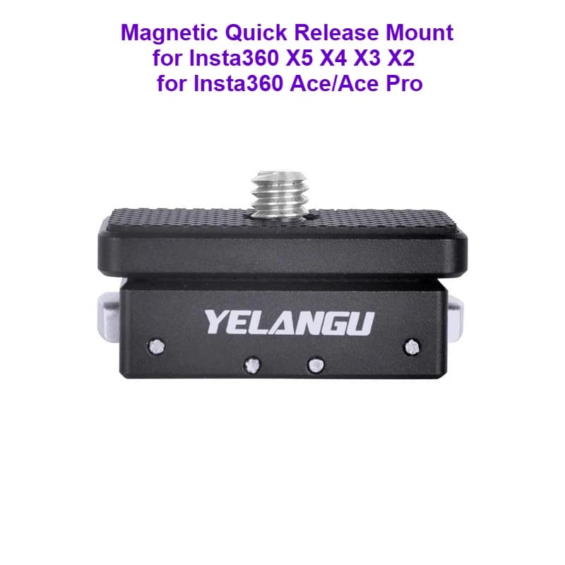 Quick release magnetic support for Insta360 X5 X4 X3 Insta360 Ace/Ace Pro photo accessories