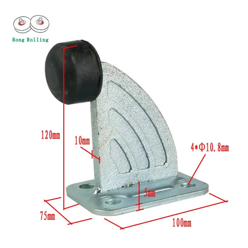 Sliding gate stopper or meeting point.door stopper,door meeting point,gate accessories. door accessories.sliding door stop.