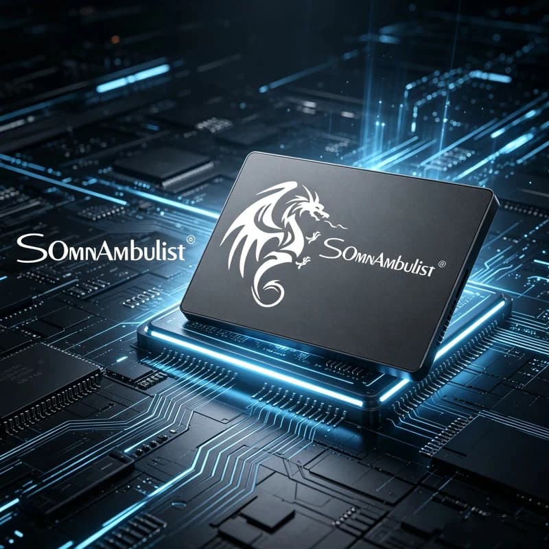 SomnAmbulist 2.5 Inch SATA III SSD, 128GB 240GB 256GB 480GB 512GB 960GB 1TB 2TB High Speed Internal Drive for Laptop Desktop