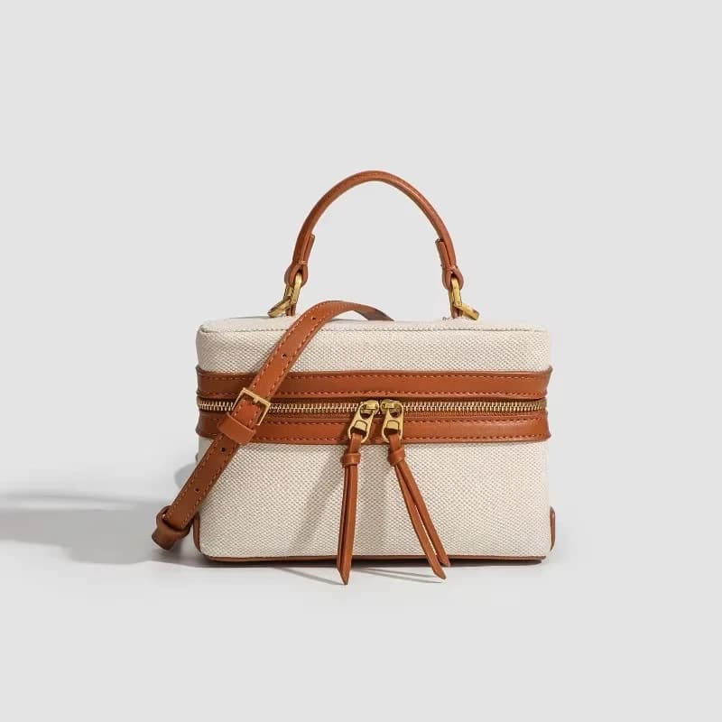 Borse da donna Fashion Box, borse a tracolla in tela spessa, borse casual primaverili ed estive, piccole borsette.