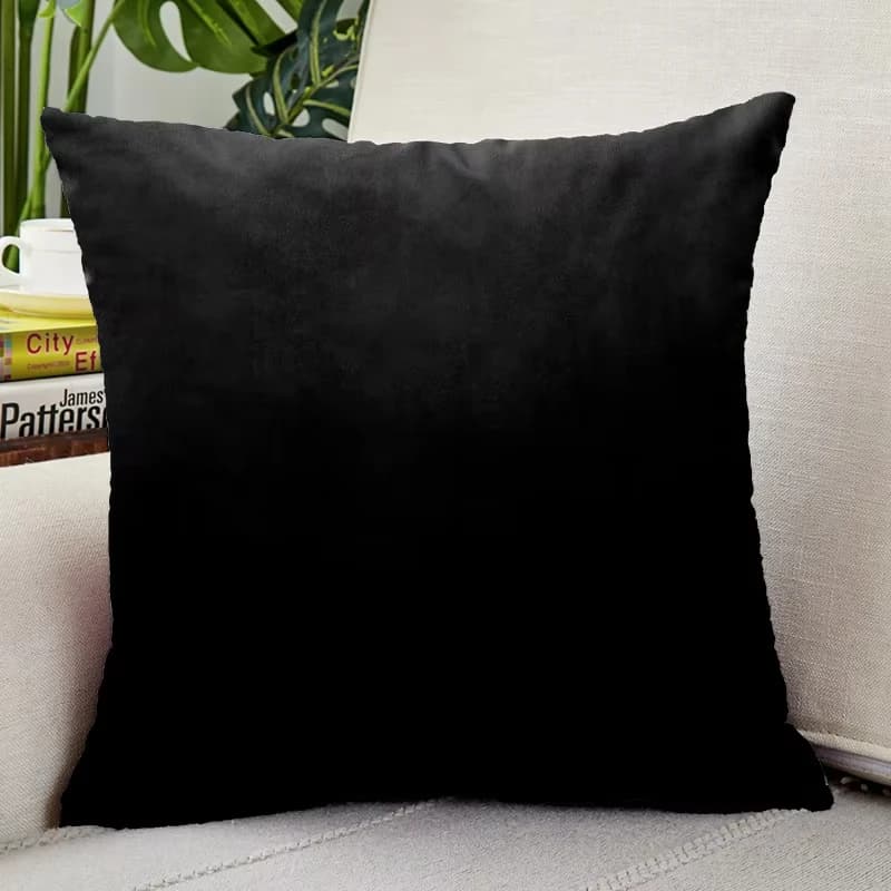 Black Velvet Pillow Sheet | Nordic Style | Pillow Cover for Living Room Sofa Decoration | Elegant Home Accent