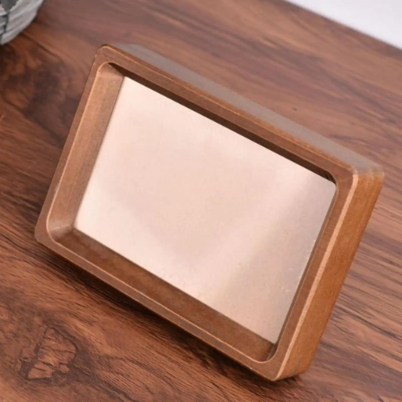 Round Corner Picture Frame Photograph Storage Frame Lightweight Photograph Display Ornament for Mothers Day Gift Living Room