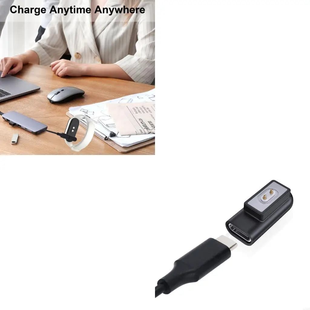 Lightweight Charging Adapter Travel Friendly & User Friendly Charging Connectors Simple Installation for Band 8/8