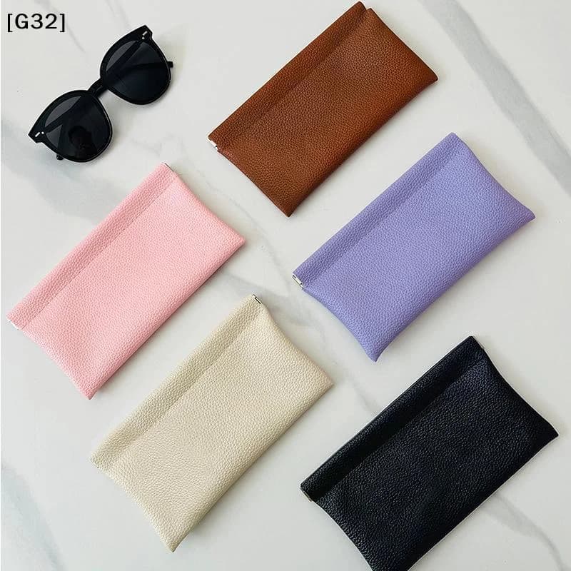 1pcs Self-closing Pu Leather Long Passport Driver's License ID Holder Headphone Data Cable Storage Cash Pouch Coin Purse[G32]