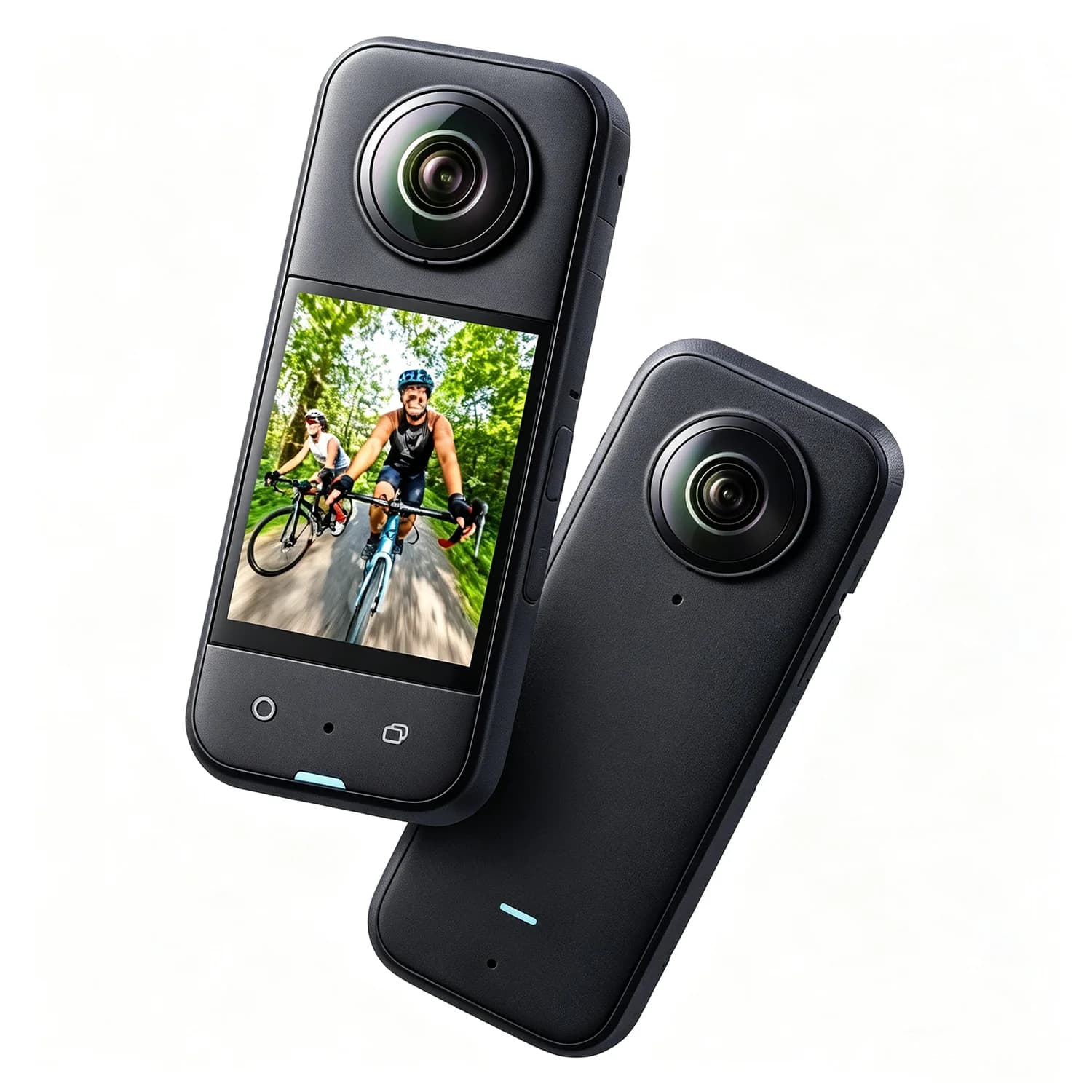 360 Active HDR Video Action Camera 4K Single-Lens Camera Waterproof Stabilization 2.29" Touchscreen Wintersports and Vlogging