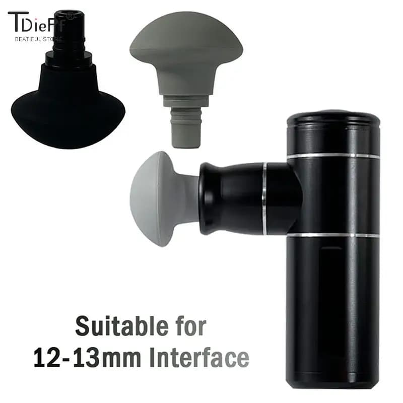 1 pcs spare heads in Silicone for Massage Gun Stimulator Muscle Relaxation Body Modeling Exercise Gun Band Massage Head