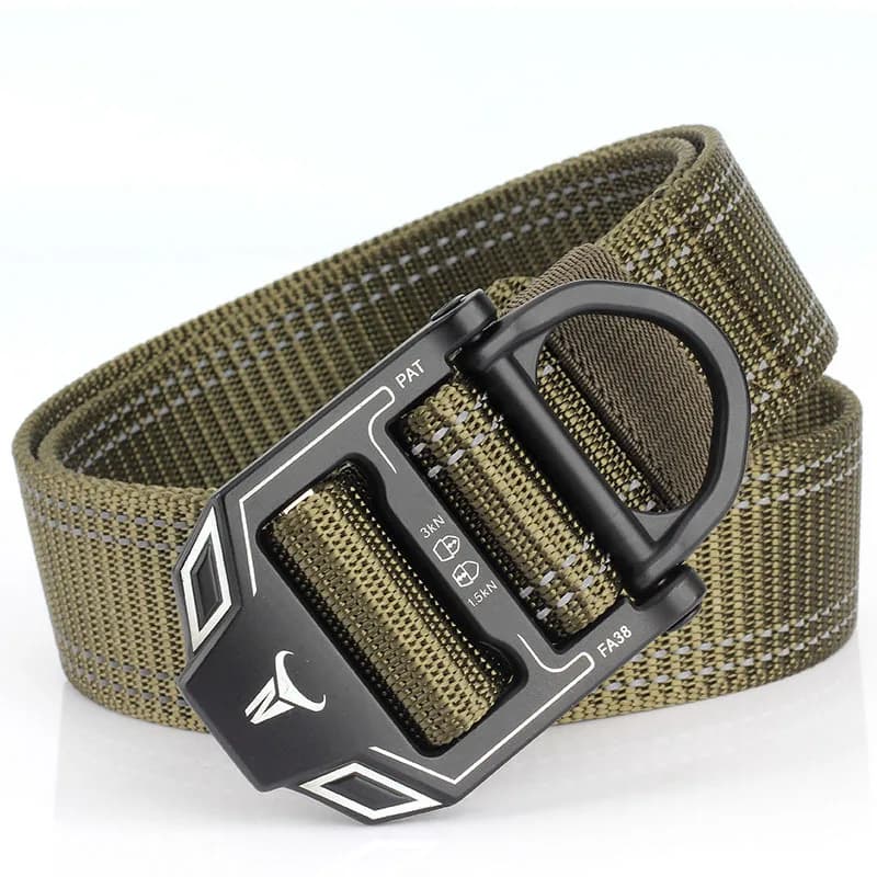 Night running reflective safety nylon belt, high gloss reflective strip, fire belt, emergency rescue pants belt