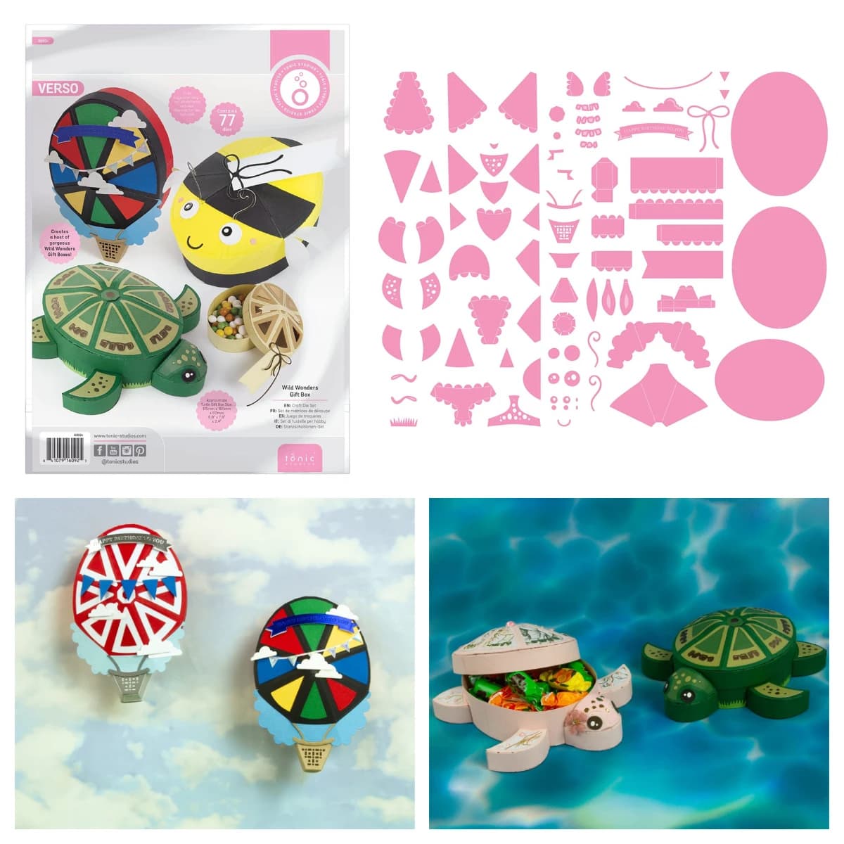 Legacy Luggage Showcase Box Metal Cutting Dies DIY Scrapbooking Wild Wonders Die Set Cut Craft Embossing Template 2026 New