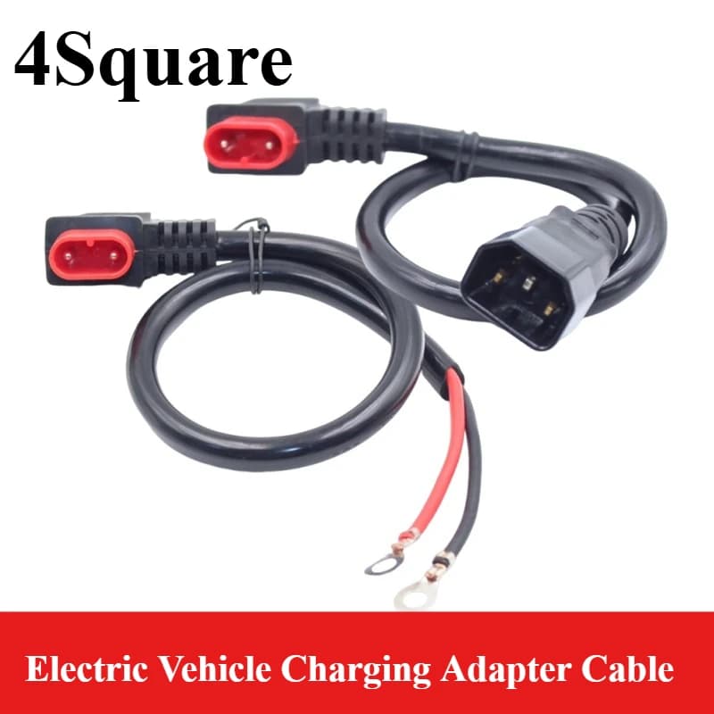 Golden Arrow Cavo adattatore di ricarica per veicoli elettrici Caricatore Connettore universale Cavo di prolunga adattatore 4 uscite quadrate 20-100 cm