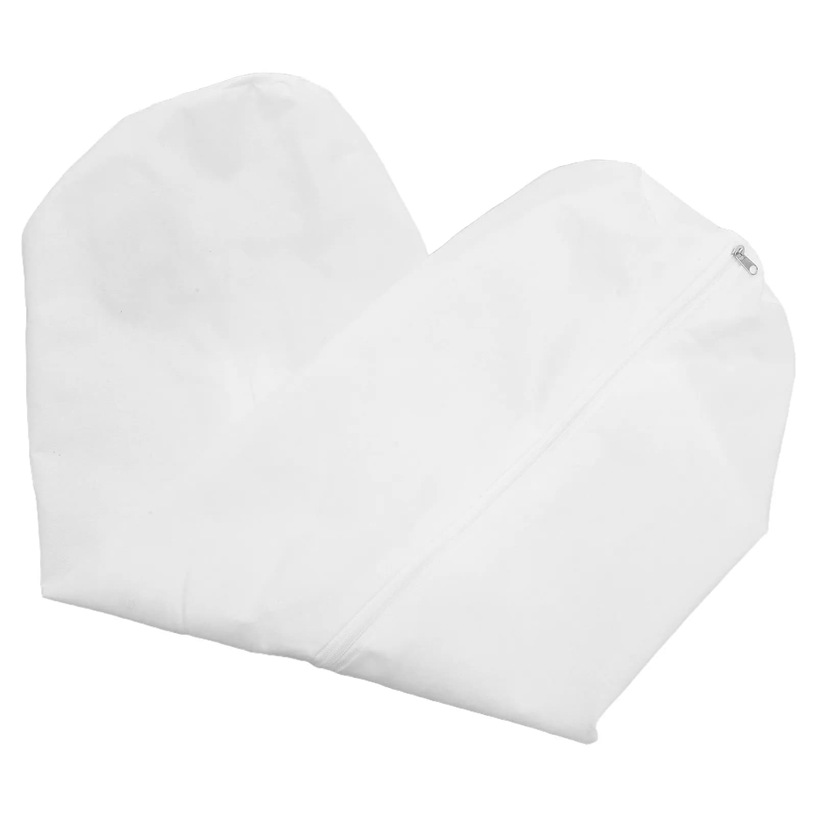 Fodera per cuscino cilindrico per supporto cervicale, protezione per cuscino decorativo da divano, 6x28 pollici, con cerniera, morbida, per supporto lombare