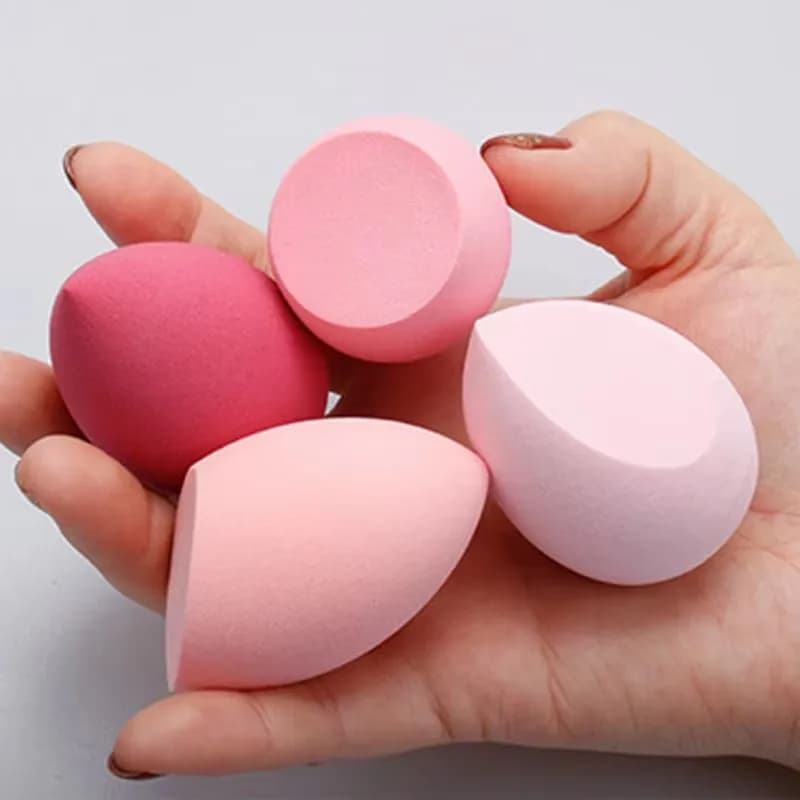 4/8/16pcs Beauty Egg Cosmetic Makeup Sponge Sponge Makeup Bearing Background In Powder Sponge Beauty Tool Women Make Up Accessories