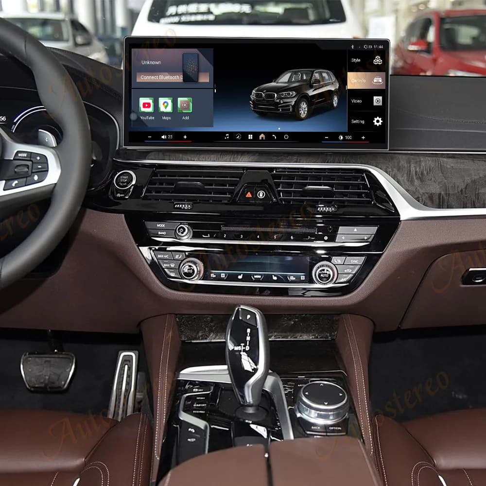 ID9 12.9 Ultra Dual BT Carplay Android Navigazione GPS per auto per BMW 5 G30 G31 2017 2018 2019 Unità principale Lettore multimediale Autoradio