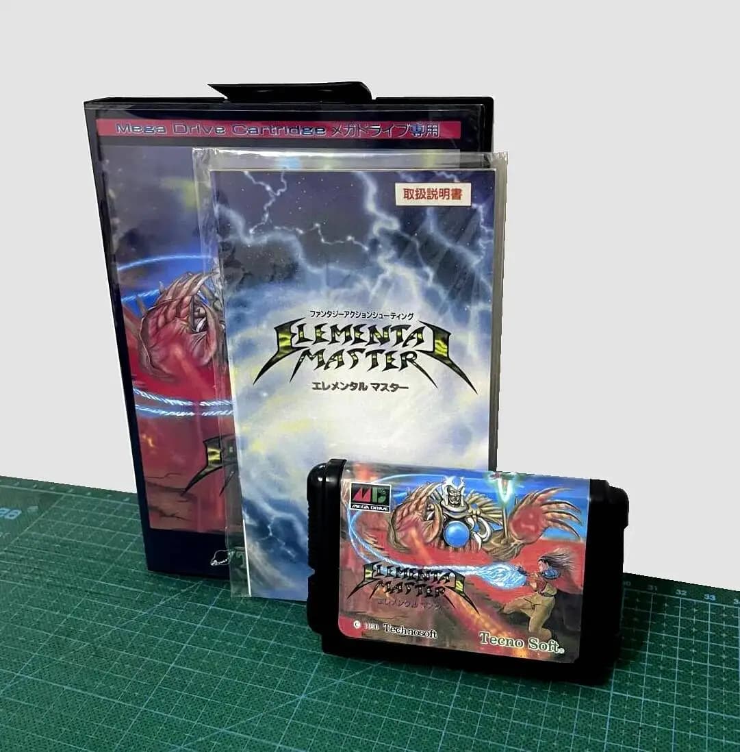 Nuovo Arrivo Elemental Master con Scatola e Manuale, Scheda di Gioco MD 16 bit per Sega Mega Drive per Genesis