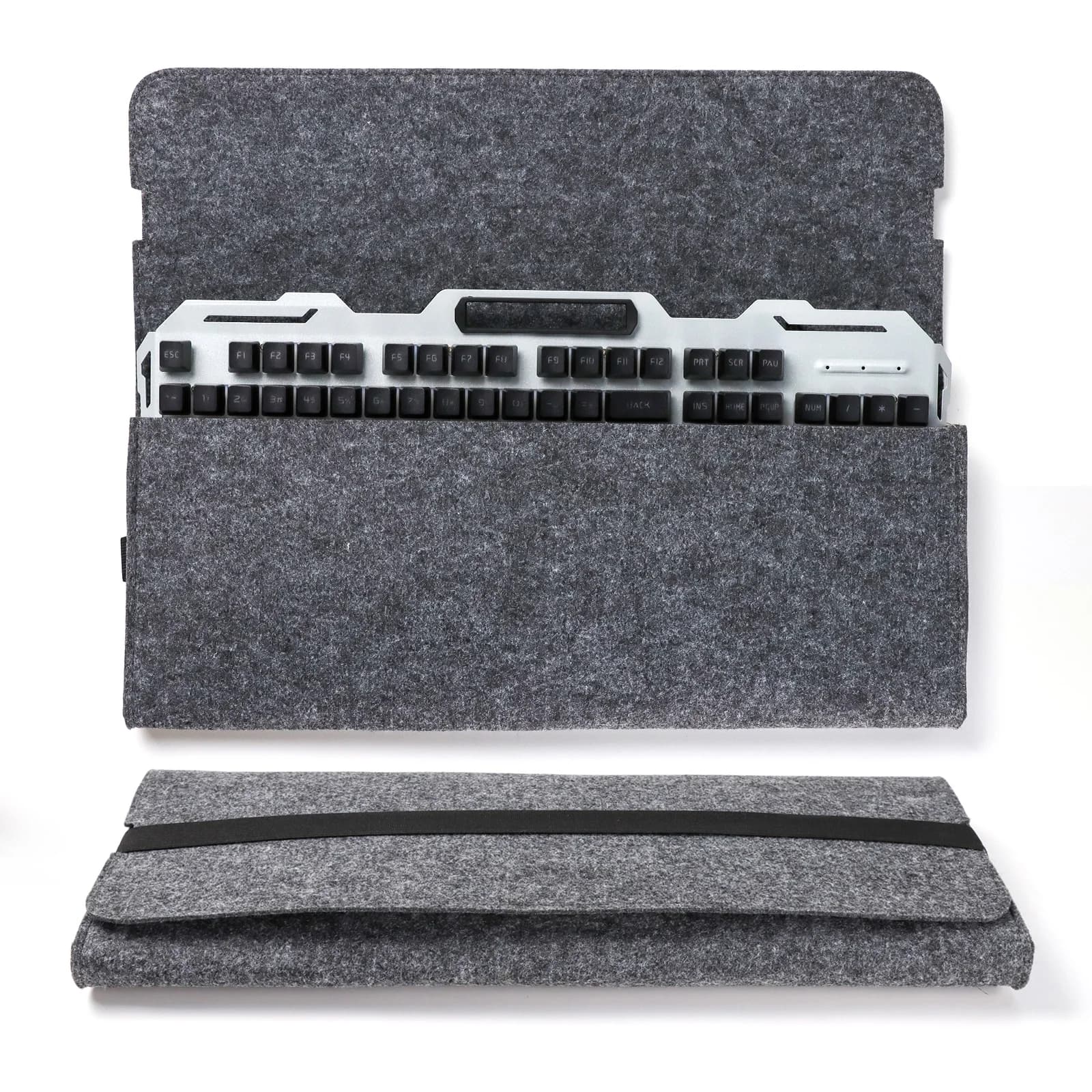 Felt Protective Case for Mechanical Game Keyboard 60% 65% 80% 100% Mechanical Office Keyboard Travel Case