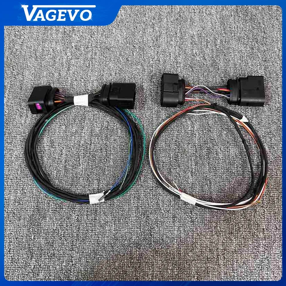 Car Headlight Retrofit Adapter Wiring Harness Cable For VW POLO 6C Halogen Upgrade To LED HID Xenon Headlamp